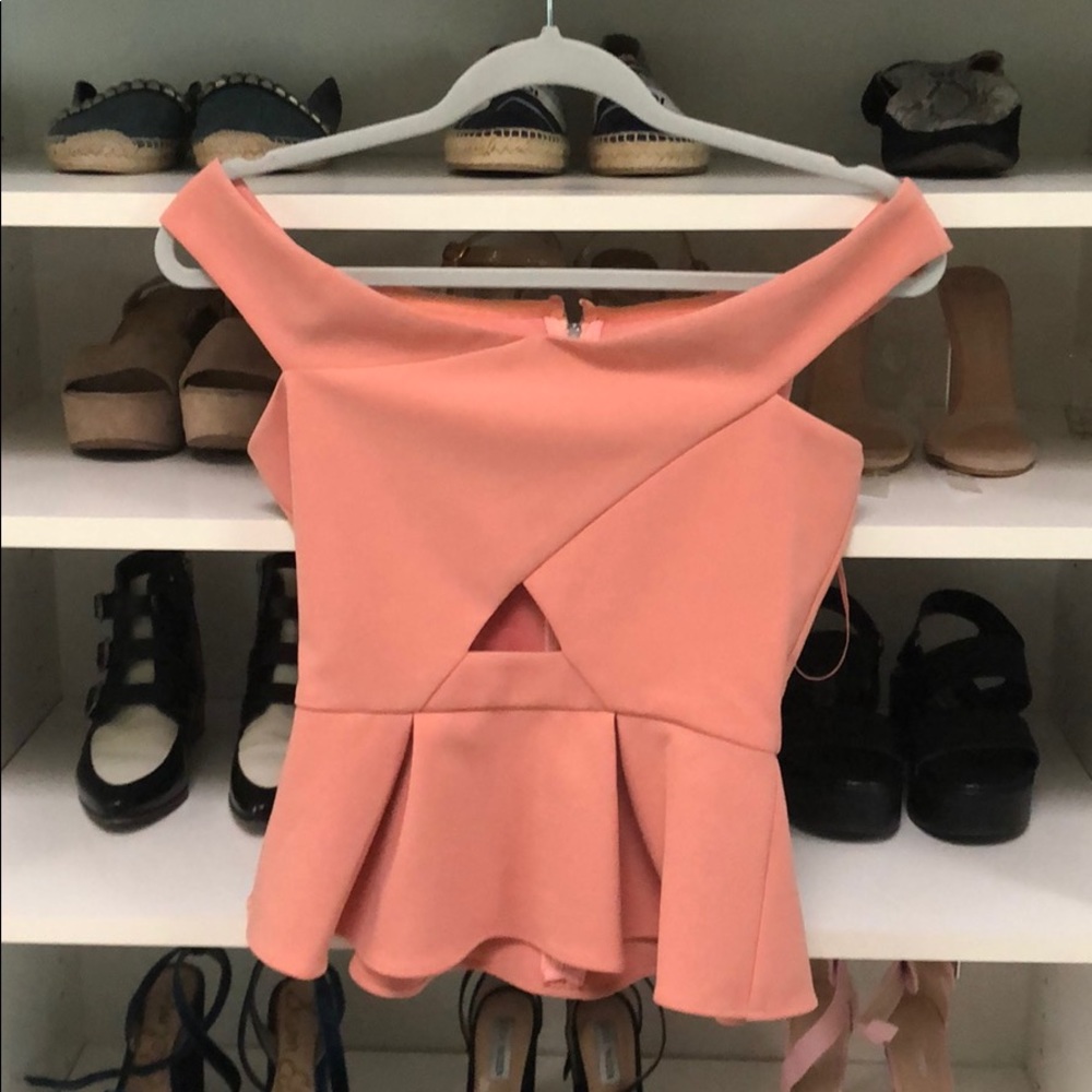 Parker peplump top